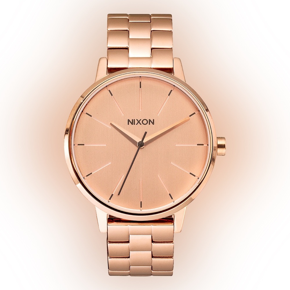 Nixon Kensington rose gold watch like new